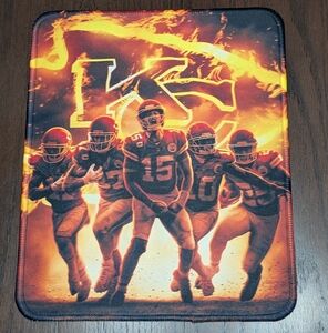 Kansas City Chiefs Football Large Oversized Computer Mouse Pad
